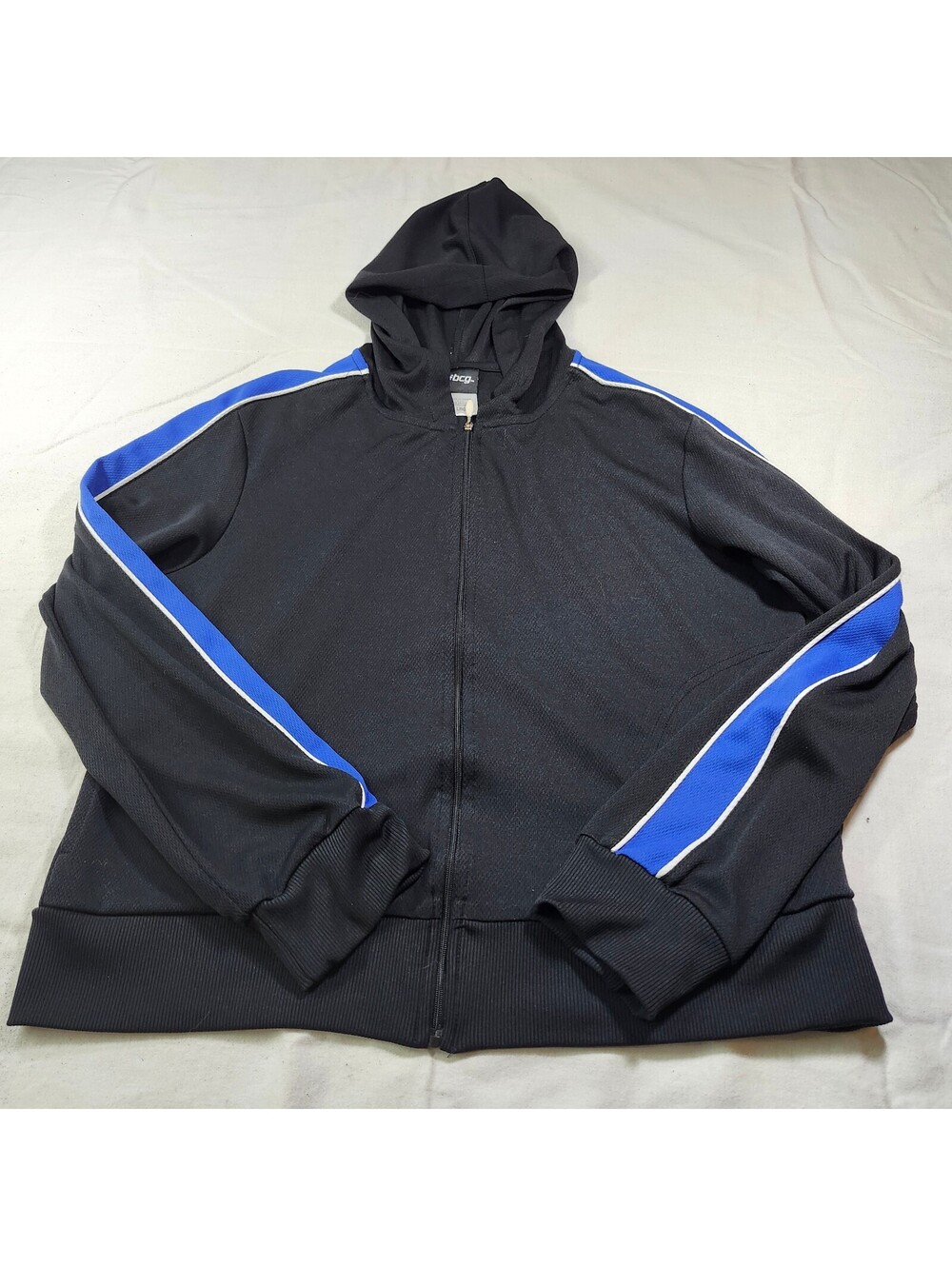 BCG Hooded Zip Front Jacket